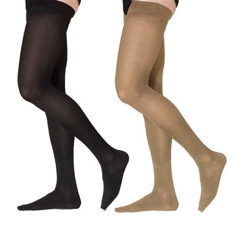 thigh high stockings cotton|sigvaris compression stockings thigh high.